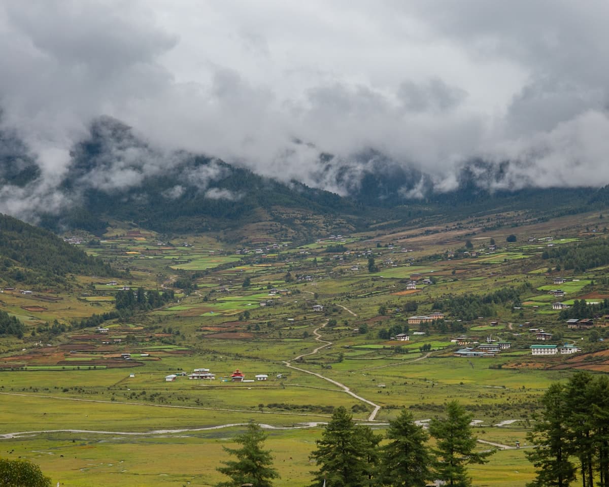 Phobjikha Valley — view 3